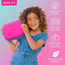 Lunch Box - Fuchsia/Teal - View 3