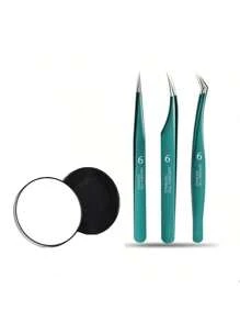 Kit para extractor de granos, Pinzas extractoras de puntos negros profesionales para salón de belleza, Aguja para extraer astillas de la piel