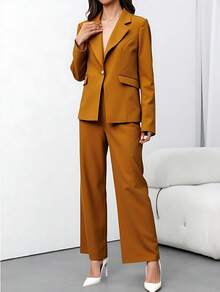 Women Two-Piece Outfits - Rỉ Nâu - Xem 2