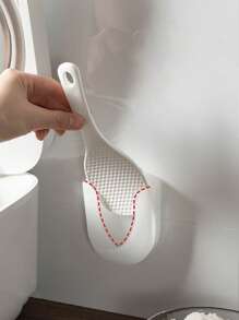 1pc Kitchen Ladle Holder, Suction Cup Spoon Rest Rack For Rice Cooker, Ladle & Soup Spoon Hanger, Household Utensil Storage