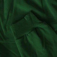 Unisex Everyday  Sweatshirt With Salvatore Print - Dark Green - View 2