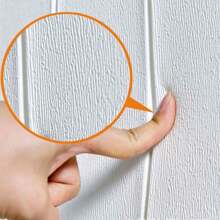 50pcs/100pcs 3D Wall Tile Sticker, Wood Grain Self-Adhesive Anti-Collision Sticker, Waterproof Moisture-Proof Ceiling Sticker, Easy To Stick And Peel, Easy To Clean And Free Cutting, For Kitchen Living Room Bathroom Corridor