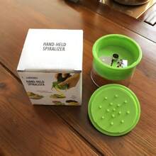 1pc Multi-Functional Spiral Slicer, Kitchen Fruit & Vegetable Peeler & Shredder Tool, Non-Slip & Easy To Use