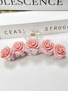 1pc Oversized Sunflower Claw Hair Clip, Cute & Versatile Floral Hair Accessory Hair Clips Hair Jaw Clip Hair Clamps Hair Clutch Hair Catcher Clip - Yellow - View 29