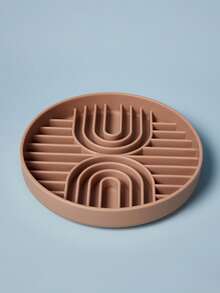 PETSIN Bangp Licking Mat For Dogs And Cats,Dog Slow Feeders,Boredom Anxiety Reduction,Heavy-Duty Puzzle Mat Dog Treat Mat With Unique Quadrant Design,Perfect For Yogurt,Treats Or Peanut Butter - Multicolor - View 6