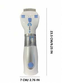 USB 充电式电动宠物除蚤器，宠物狗用除蚤刷梳 - 白色 - 查看 7