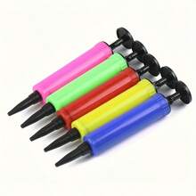 1pc Manual Balloon Inflator Pump - No Electricity Required, Random Color (Red, Green, Yellow, Pink) Handheld Latex & Foil Balloon Inflator - Easter, Wedding, Christening, Thanksgiving Party Accessory, Easy Operation Durable Design, Essential Tool For Celebrations (Recommend Purchasing 28CM Extra Large Size)