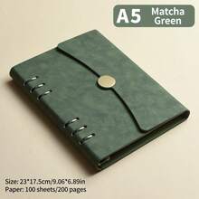 100 Sheets A5 Loose Leaf Notebook Notepad For Office And Daily Use, School Supplies, Back To School - Multicolor - View 14