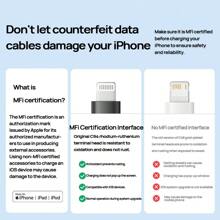 anker Cable de datos de carga rápida A863 sin dañar el dispositivo, cable de carga engrosado, antiexplosión, antirotura y duradero, adecuado para teléfonos Apple y Android.