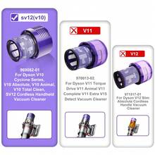 2pcs V10 Filters, Compatible With V10 Cyclone Series, V10 Animal, V10 Absolute, V10 Total Clean, SV12, Part No. 969082-01