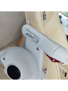 1 件婴儿米色座椅垫，适用于 Prima Pappa Zero3 Peg Perego Siesta Aag Pouch 06 高脚椅 PU 皮革套，带通用 5 点式安全带，四季皆宜，使用易于清洁的婴儿配件 - 米色 - 查看 11