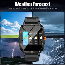 Smartwatch With Wireless Calling/Dialing, Multiple Sports Modes, Unisex, Information Reminder, Fitness Tracker, Compatible With IOS/Android - Multicolor - View 8