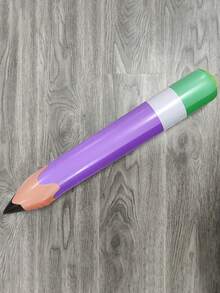1pc-Jumbo Inflatable Pencil 7 Colors Blow Up Pencil Crayons Balloons Decorations For Classroom Theme Back To School Birthday Party Supplies Home Decor Room Decor School Supplies - Multicolor - View 10