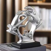 水晶饰品家居装饰品，新婚夫妇、新娘的结婚礼物，订婚装饰，圣诞节、情人节送给朋友和爱人的礼物 - 彩色 - 查看 8