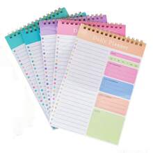 OVLOOK Customized Student Planner/Daily Time Management Spiral Notebook, A5 Size School Supplies,Back To School