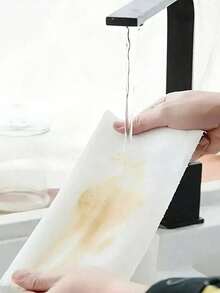 400/200/100/50片装可重复使用厨房清洁布 - 耐用、不粘、易清洗，满足所有家庭清洁需求，抗撕裂，干湿两用，无纺布吸油去油布，适用于家庭清洁、洗碗、清洁用品、开学季，款式/颜色/图案随机