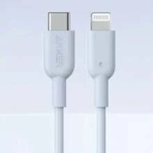 anker Cable de datos de carga rápida A863 sin dañar el dispositivo, cable de carga engrosado, antiexplosión, antirotura y duradero, adecuado para teléfonos Apple y Android.