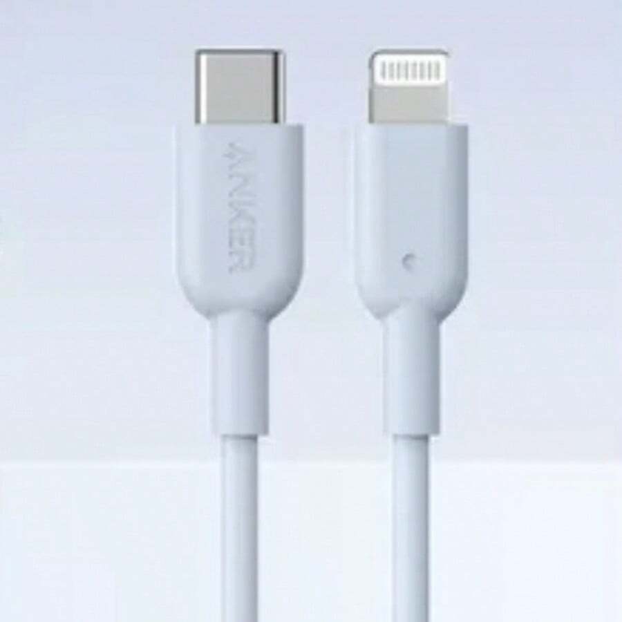 anker Cable de datos de carga rápida A863 sin dañar el dispositivo, cable de carga engrosado, antiexplosión, antirotura y duradero, adecuado para teléfonos Apple y Android.