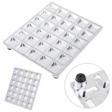 Aluminium Alloy Durable Dumpling Pastry Mould Maker Kitchen Tool - Silver - View 3