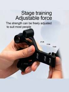 Fortalecedor de agarre ajustable - Entrenador de agarre manual, 6 niveles de resistencia - Ideal para quienes a menudo sienten fatiga en los dedos