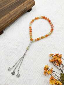 33 Stücke/Set 10mm Gebetsperlen Kette, klassische Mehrfarbauswahl, geeignet für den täglichen Gebrauch, Feste, Geschenke