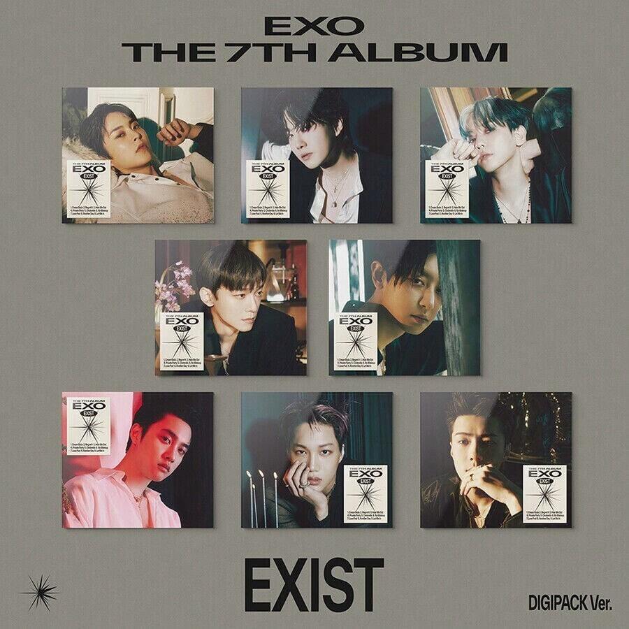 EXO – 7th Full album [EXIST] (Digipack Ver.) k-pop original