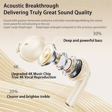 Lenovo Tai nghe không dây thực sự chống ồn thông minh EA230 Bluetooth 5.4 Độ trễ thấp Tuổi thọ pin dài Tai nghe thể thao Thích hợp cho điện thoại thông minh Âm nhạc Trò chơi và Chạy bộ Phổ thông Màu đen - màu đen - Xem 5