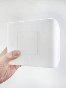 1 pieza Caja organizadora multifuncional para controles remotos - Almacenamiento de artículos de oficina, cosméticos y cables de carga para el escritorio