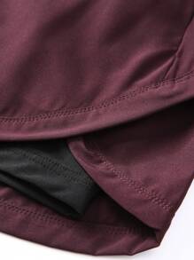 1 Pc Women's 2-In-1 Fitness Shorts - High Stretch Tennis And Running Shorts With Double Layer For Yoga And Activewear Benefits,Short Biker