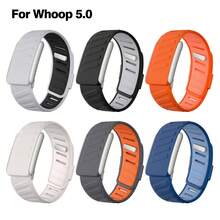 1pc Silicone Wristband Compatible With 5.0 Band, Soft Silicone Sports Loop Strap For Men & Women, With U Shapped Connector For 5.0 LIFE ECG - Multicolor - View 11