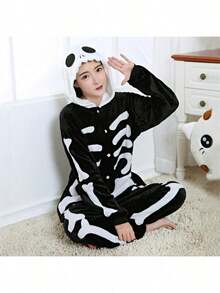 Women Lounge Jumpsuits - Skeleton - View 2