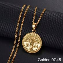 1pc Yezidi Lalish Peacock Pendant Necklaces Stainless Steel Yazidis Jewelry - Multicolor - View 8