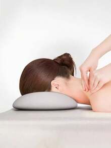 1 Cuscino per lettino da massaggio per salone di bellezza, cuscino a U per massaggi e trattamenti viso, con schiuma viscoelastica, design ergonomico per supporto collo e viso, chiusura a cerniera, lavabile a secco, multifunzionale per casa, spa, ufficio - Multicolore - Visualizzare 3