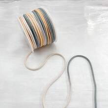 1 件 3 毫米渐变色芯绳，DIY 手机挂绳，花边编织绳