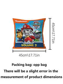 Paw Patrol Paw Patrol Pillowcase (Without Pillow Core), Dog Patrol Cushion Cover, Home Sofa Decoration Cushion, Car Waist Pillow, Paw Patrol Pillowcase (Without Pillow Core), Decorative Pendant