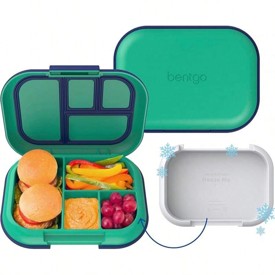 Lunch Box - Green/Navy - View 1