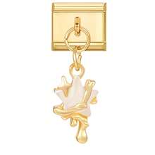 1pc Butterfly, Heart, Moon & Star Shaped Unassembled DIY Bracelet, Necklace, Ring, Anklet Components, Gold-Tone Pendant, Fashionable & Delicate Charm Bracelet Module