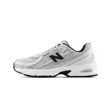 New Balance 轻质网眼透气休闲鞋 U740NW2，男女通用 - 白色/銀色-D - 查看 1