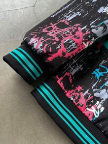 Couple Baseball Jacket, Spring Varsity Jacket, Men's Stand Collar Fashion Casual Versatile Windbreaker, Autumn