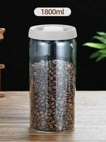 4/2/1pcs Vacuum Sealed Jars, Coffee Bean Storage Bottles, Kitchen Food, Grains, Tea Leaves, Glass Jars, Airtight Containers, Kitchen Accessories, Fresh Storage Jars, Kitchen Supplies, Glass Storage Containers, Coffee Bean Vacuum Sealed Glass Jars, Pressure Pump Storage Jars, Moisture-Proof Storage Jars, Moisture-Proof Vacuum Press Glass Jars, Suitable For Coffee Beans, Nuts, Kitchen Organization And Storage, Gift For Mom, Mother's Day Gift, Gift For Friends, Holiday Gift