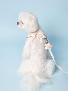 PETSIN Dog Leash, Adorable Triangle Pet Chain For Large, Medium And Small Dogs, Teddy, Golden Retriever Walking Rope, Pet Supplies