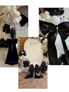 1 件蝴蝶结门装饰，节日蝴蝶结，非常适合派对装饰、礼品包装和家居装饰，非常适合情人节、周年纪念日或特殊活动、家居装饰、房间装饰、墙壁装饰礼品生日毕业、墙壁装饰、农舍装饰、浴室装饰、场景装饰、房间装饰、家居装饰、办公室装饰 - 彩色 - 查看 8