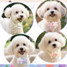 5/10pcs/Set Cute & Fashionable Adjustable Dog/Cat Bow Ties, Suitable For Small & Medium Pets