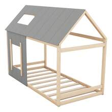 Kids Bed Frames, Headboards & Footboards - Natural + Pine - View 11