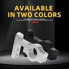 1pc Motorcycle Extension Bracket 22mm Diameter Universal Aluminum Alloy Universal 8mm/6mm/5mm 4 Screw Hole Expansion Bracket Mobile Phone Bracket Spotlight Fixed Installation Bracket Suitable For Motorcycle Off-Road Vehicle Accessories