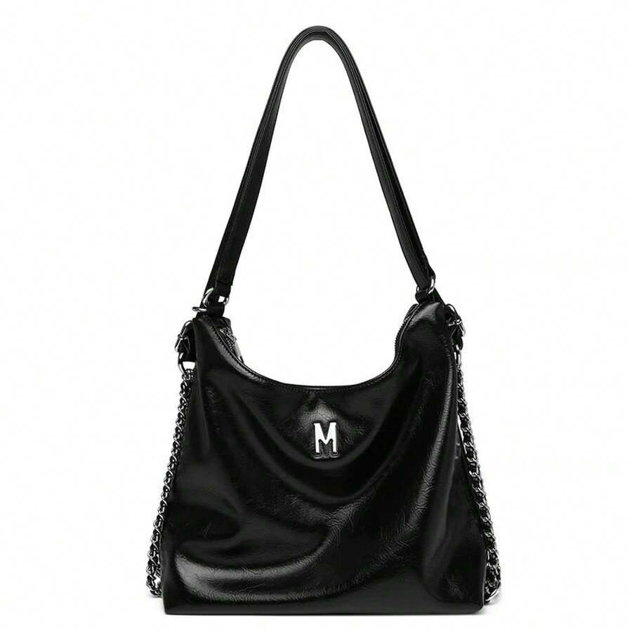 Women Shoulder Bags - 銀色(可雙肩) - 查看 1