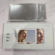 1倍/3倍放大倍率LED车载化妆镜，可充电，3种照明模式，亮度可调，带魔术贴绑带，适用于轿车、卡车、SUV - 送给女性/母亲的理想礼物，家居装饰，返校季必备