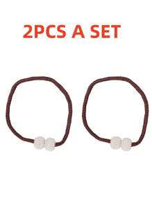 2Pcs/Set Magnetic Curtain Tie Tie, Window Tie Tie Fixer Decorative Rope Fixer, Classic Tie Design, Suitable For Room, Office