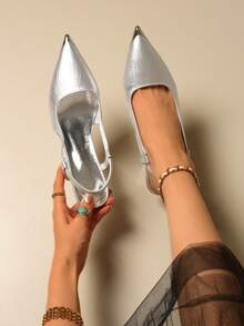 女士优雅尖头细高跟凉鞋，性感派对礼服鞋，蝴蝶结装饰，适合通勤、夜店、婚礼、户外，皮革绑带，踝带，红色、黑色、白色，7 月 4 日，百搭连衣裙