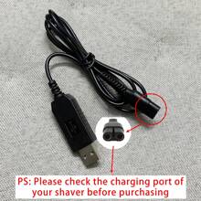 1pc Electric Shaver USB Charger For Series 3000 5000 7000 9000/Oneblade QP2520 QP2620 RQ320 RQ328 RQ330 RQ331 RQ338 RQ350